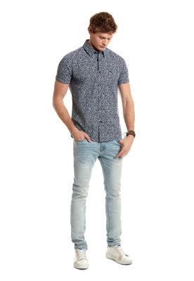 Imagen 2 del producto Camisa Estampada Utah F Navy