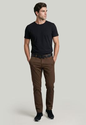 Imagen 2 del producto Pantalón Bagneaux Slim Fit Coffe