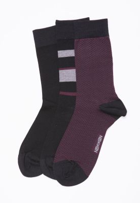 Imagen 2 del producto Tripack De Calcetines Black