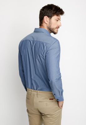 Imagen 2 del producto Camisa Striped Color F Sky