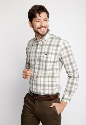 Camisa Checkered Harlem F Green