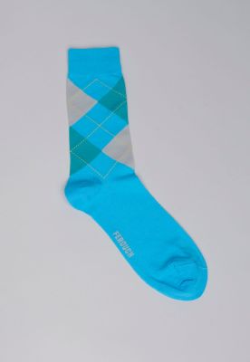 Calcetín Kansas Turquoise