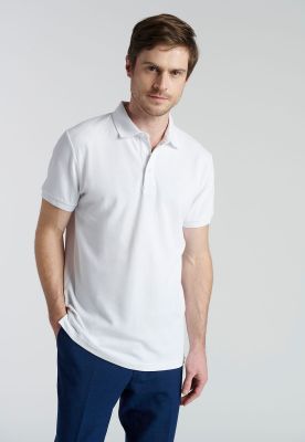 Polo Comillas White