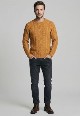 Imagen 2 del producto Sweater Chandler Lt Camel Melange