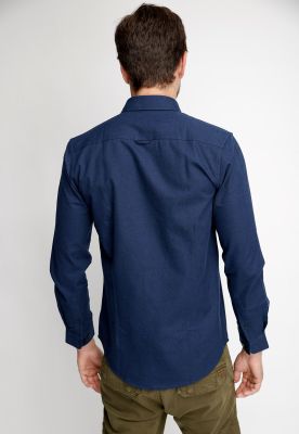 Imagen 2 del producto Camisa Franela Lisa F Navy