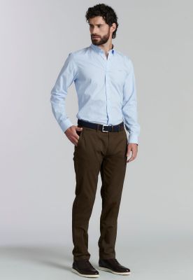 Imagen 2 del producto Pantalón Twill Slim /33 Business Brown