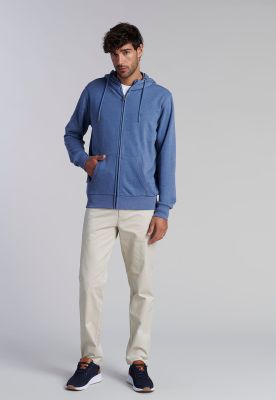 Imagen 2 del producto Polerón Basico Massachussets Lt Blue Melange