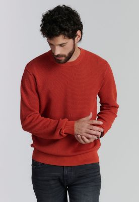 Sweater New York Fjs Brick