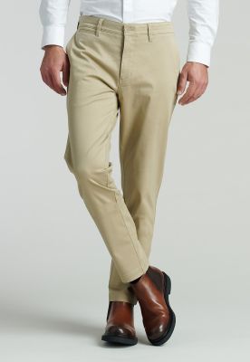 Pantalón Twill Slim /31 Business Khaki
