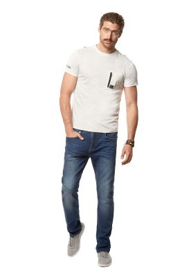 Imagen 2 del producto Polera Miami Ecru Melange