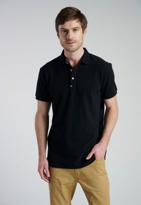 Polo Comillas Black