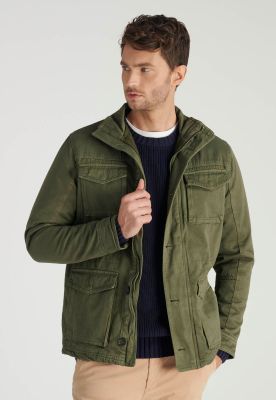 Chaqueta Washed Avant-Garde Military