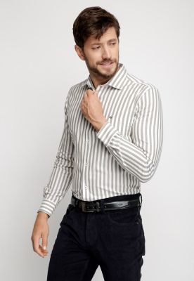 Camisa Listada New York F Camel