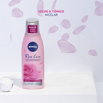 Imagen 2 del producto Leche & Tónico Micelar 2 En 1 Nivea Rose Care 200ml