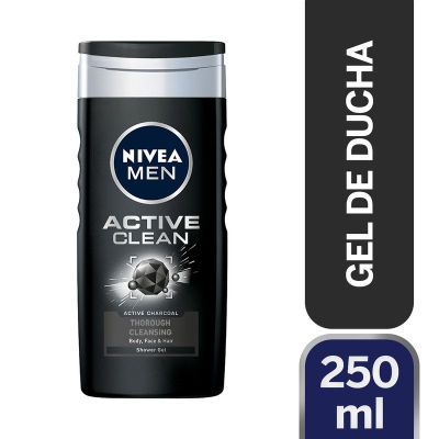 Gel De Ducha Nivea Active Clean 250ml Deep