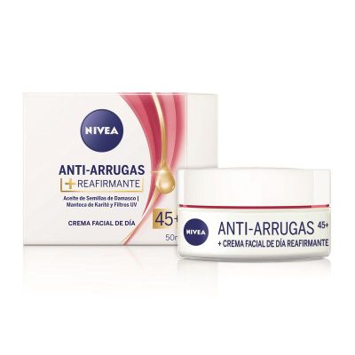 Imagen 2 del producto Crema Facial Antiarrugas 45+ Reafirmante Nivea 50ml