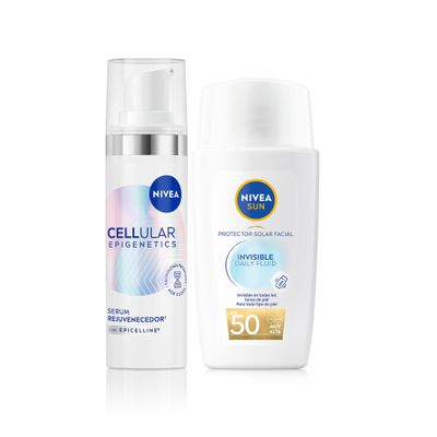 NIVEA Serum Epigenetics + Protector Daily Fluid FPS50
