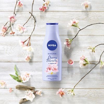 Imagen 2 del producto Loción Corporal Nivea Cereza & Aceite De Jojoba 400ml