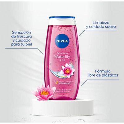 Imagen 2 del producto Gel De Ducha Nivea Waterlilly&Oil 250ml