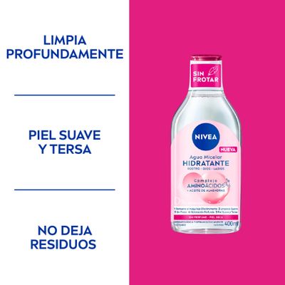 Imagen 2 del producto Nivea Agua Micelar Hidra Piel Seca 400ml