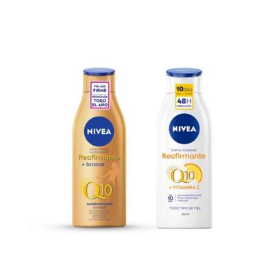 Pack Cremas Corporales Reafirmante Q10 Nivea