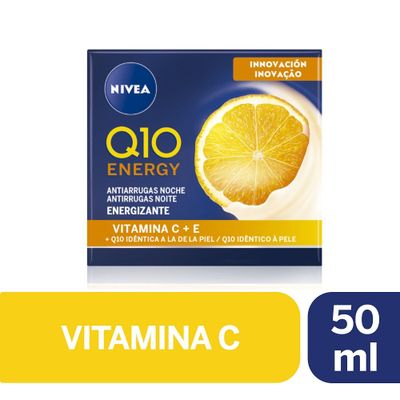 Crema Facial Nivea Q10 Energy Noche 50ml