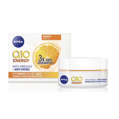 Imagen 2 del producto NIVEA Crema Facial Q10 Energy Día FPS15 50ml