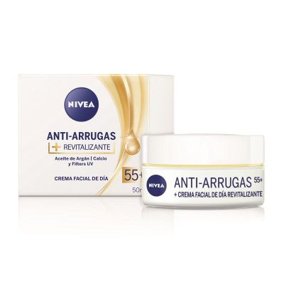 Imagen 2 del producto Crema Facial Antiarrugas 55+ Revitalizante Nivea 50ml