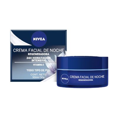 Imagen 2 del producto Crema Facial Hidratante Regeneradora Noche Nivea 50ml