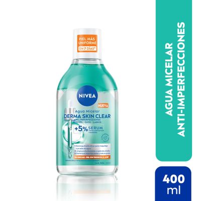 Imagen 1 del producto NIVEA Derma Skin Clear Agua Micelar Bifásica 400ml