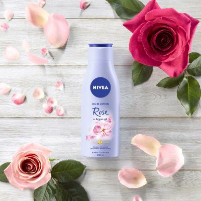 Imagen 2 del producto Loción Corporal Nivea Rosa & Aceite De Argán 400ml