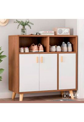 Imagen 2 del producto Cómoda Zapatero blanca madera MDF