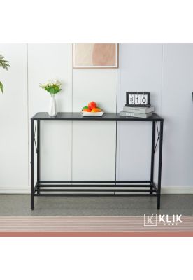 Imagen 2 del producto Arrimo tradicional negro metal mdf