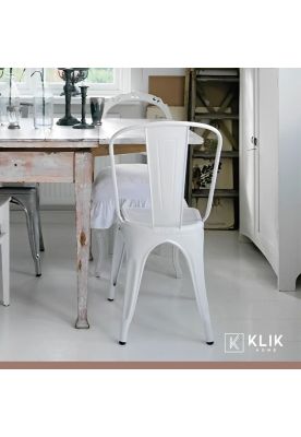 Imagen 2 del producto Pack de 6 Sillas Tolix - Blancas