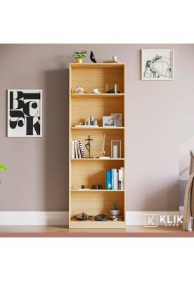 Imagen 2 del producto Librero Billy de 5 espacios alto - Madera