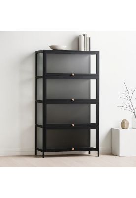 Imagen 2 del producto Vitrina BambooGlass 4 Niveles - Negro