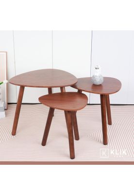 Imagen 2 del producto Pack de 3 mesas de centro o laterales madera