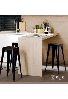 Imagen 2 del producto Pack de 4 Pisos Taburetes Tolix Altos - Negro