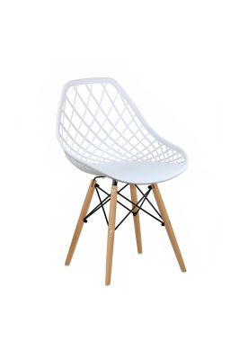 Silla Eames Enrejado Mesh - Blanca