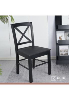 Imagen 2 del producto Pack de 2 Sillas de Madera Simply Negra