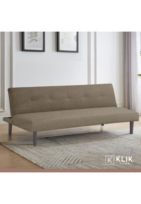 Imagen 2 del producto Futón Sofá Cama 2 cuerpos Sofía - Lino Beige