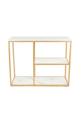 Arrimo white stone MDF marmol blanco con separadores