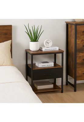 Imagen 2 del producto Velador Estilo Indusctrial Blackwood