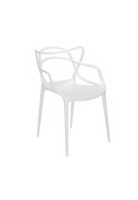 Silla de Terraza Exterior o comedor Master - Blanca