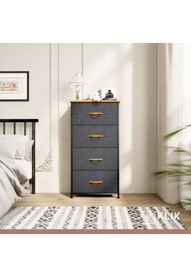 Imagen 2 del producto Comoda Torre Ultraliviana Wood Cuatro Cajones