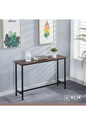 Imagen 2 del producto Mesa de Arrimo o Bar Alta Rustik - Madera Oscura Walnut