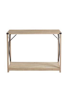 Imagen 1 del producto Mesa de Arrimo Cross 2 Niveles - Madera