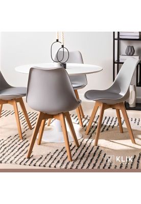 Imagen 2 del producto Pack de 4 Sillas Tulip Gris