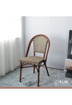 Imagen 2 del producto Pack de 4 Sillas Bistro Parisina Textileno - Beige