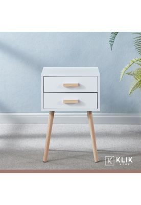 Imagen 2 del producto Pack de 2 Veladores Eames Doble Blanco